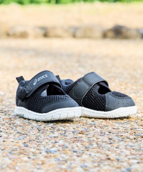 SUKUSUKU(スクスク)の「ASICS KIDS(アシックス キッズ) ベビーシューズ MESHOES BABY(スニーカー・キッズ・ブラック×ブラック・14.5cm/15.5cm/13.5cm/15.0cm/16.0cm/14.0cm/13.0cm)」の10枚目の写真
