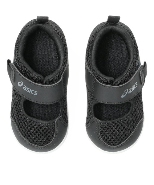 SUKUSUKU(スクスク)の「ASICS KIDS(アシックス キッズ) ベビーシューズ MESHOES BABY(スニーカー・キッズ・ブラック×ブラック・14.5cm/15.5cm/13.5cm/15.0cm/16.0cm/14.0cm/13.0cm)」の6枚目の写真