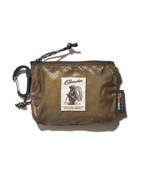 COBMASTER（コブマスター）の「【COBMASTER/コブマスター】CR FLAT POUCH/フラットポーチ/カラビナ付き（ポーチ・メンズ・ブラック/イエロー/ミント/パープル/ホワイト/グリーン/ピンク/レンガ/ブラウン・FREE）」の3枚目の写真