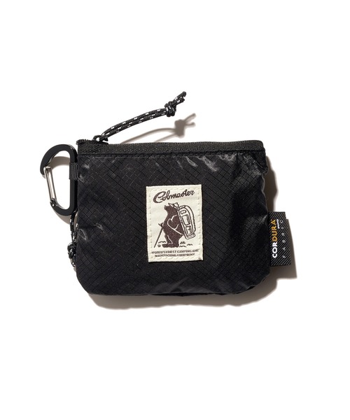 COBMASTER（コブマスター）の「【COBMASTER/コブマスター】CR FLAT POUCH/フラットポーチ/カラビナ付き（ポーチ・メンズ・ブラック/イエロー/ミント/パープル/ホワイト/グリーン/ピンク/レンガ/ブラウン・FREE）」の2枚目の写真