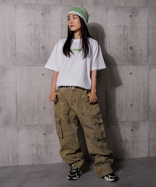 RIPPER(リッパー)の「【RIPPER】グッドラック S/S Tee / Good Luck Short Sleeve Tee(Tシャツ/カットソー・メンズ・ホワイト×グリーン/ホワイト×ブルー/ブラック×ブルー/ブラック×グリーン・M/L/XL)」の18枚目の写真