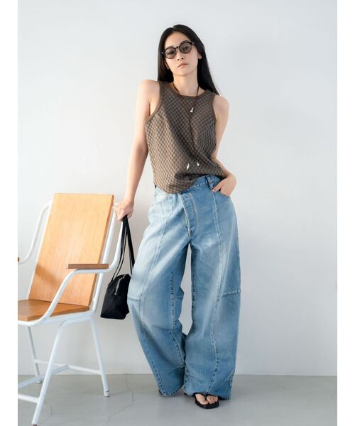 Ungrid（アングリッド）の「ウェリントングレーレンズサングラス（サングラス・レディース・グレー・FREE）」の5枚目の写真