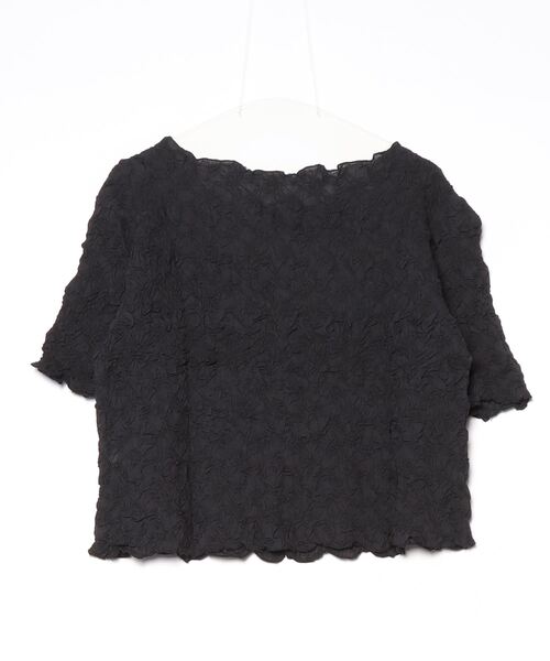 JETSET SOLO PLUS (ジェットセットソロプラス)の「【INDUS luxury for JETSET SOLO PLUS】フラワーシャーリングブラウス(シャツ/ブラウス・レディース・ブラック/オフホワイト/ピンク/ベージュ・FREE)」の20枚目の写真