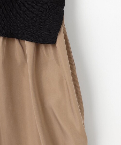 タフタコンビ ワンピース（ワンピース）｜自由区（ジユウク）の