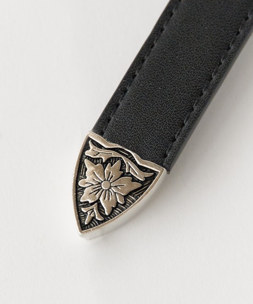 ROOPTOKYO(ループトウキョウ)の「Faux leather western belt/フェイクレザー ウエスタンベルト メンズ 夏物 夏服(ベルト・メンズ・キャメル/ブラック・FREE)」の15枚目の写真