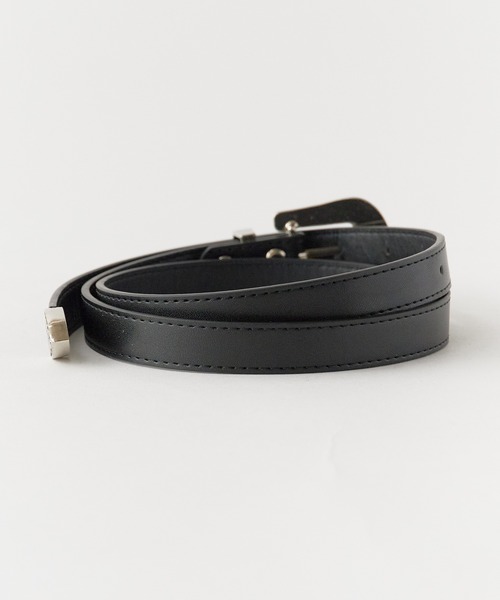 ROOPTOKYO(ループトウキョウ)の「Faux leather western belt/フェイクレザー ウエスタンベルト メンズ 夏物 夏服(ベルト・メンズ・キャメル/ブラック・FREE)」の17枚目の写真