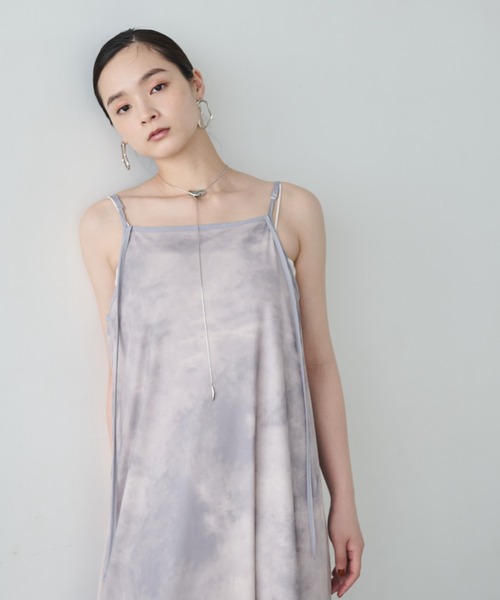 AIC.（エーアイシー）の「2wayムラ染めプリントロングワンピース（ワンピース・レディース・ライトグレー/ピンク系/チャコールグレー・FREE）」の20枚目の写真