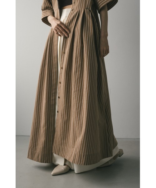 STYLEMIXER（スタイルミキサー）の「【大人気】リネンミックスシャツワンピース【春服】褒められワンピ（ワンピース・レディース・アイボリー/ベージュ系その他/ネイビー・SMALL/MEDIUM）」の22枚目の写真