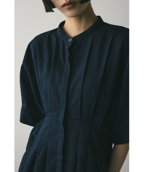 セール】【大人気】リネンミックスシャツワンピース【春服】褒め