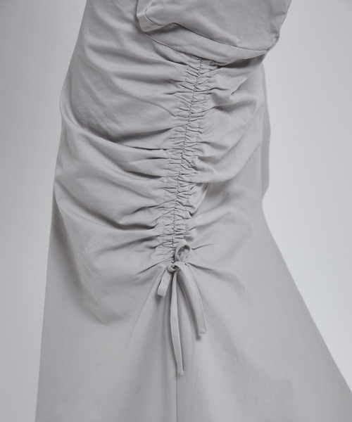 ENVYM（アンビー）の「【Aimi×ENVYM】ビッグポケットロングスカート（スカート・レディース・グレー/ブラック/カーキ・FREE）」の22枚目の写真