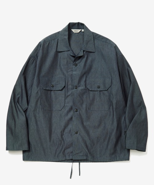 rehacer(レアセル)の「rehacer : Tactical Denim Shirt Jacket / タクティカル デニムシャツ ジャケット(シャツ/ブラウス・メンズ・インディゴブルー・LARGE/MEDIUM/SMALL/X-LARGE)」の10枚目の写真