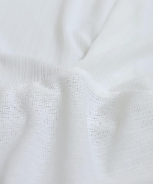 antiqua(アンティカ)の「変形トップス(Tシャツ/カットソー・レディース・ホワイト/ブラック・ONESIZE)」の20枚目の写真