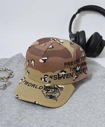 7Union | 7UNION WORLD WIDE 刺繍 カモフラ 5パネルキャップ(キャップ)