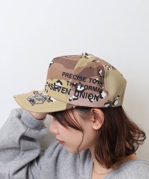 7Union（セブンユニオン）の「7UNION WORLD WIDE 刺繍 カモフラ 5パネルキャップ（キャップ・メンズ・カモフラージュ・FREE）」の11枚目の写真