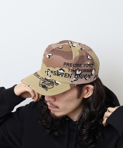 7Union（セブンユニオン）の「7UNION WORLD WIDE 刺繍 カモフラ 5パネルキャップ（キャップ・メンズ・カモフラージュ・FREE）」の13枚目の写真