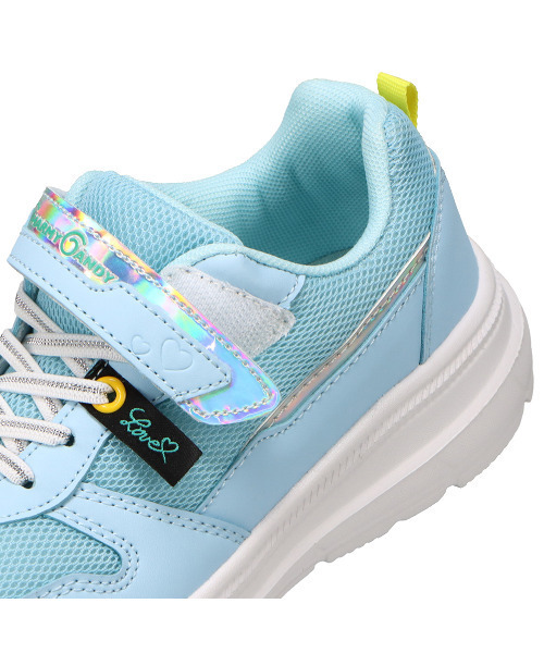 セール】【CHARMY CANDY】 ランニングシューズ（ゴム紐＋ベルト）軽量