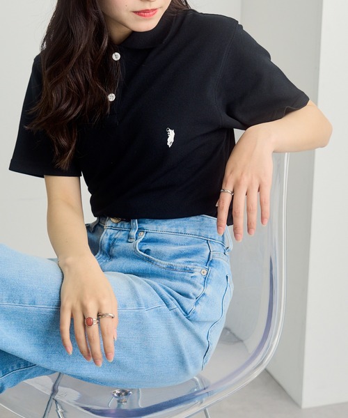 セール】【WESTERNPOLOTEXAS】別注ワッペンPOLOシャツ（ポロシャツ