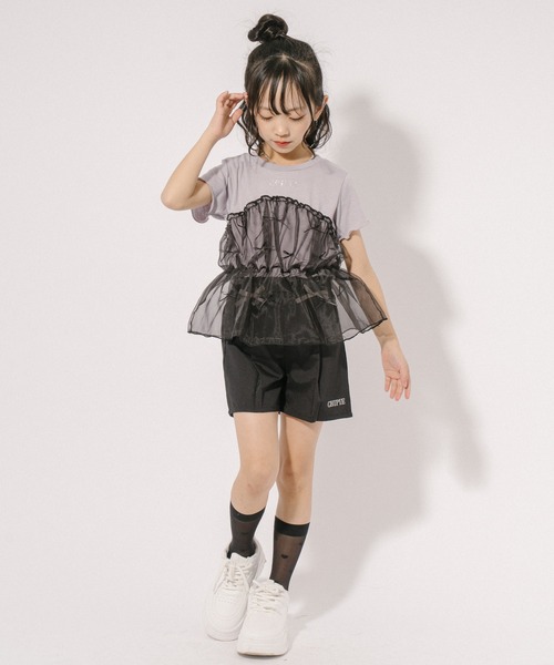 URBAN CHERRY(アーバンチェリー)の「【CHIPIE/シピ】ワンタックリボンショートパンツ(その他パンツ・キッズ・ピンク/ブラック/ブルー・110cm/130cm/150cm/140cm/120cm)」の14枚目の写真