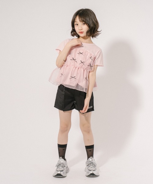 URBAN CHERRY(アーバンチェリー)の「【CHIPIE/シピ】ワンタックリボンショートパンツ(その他パンツ・キッズ・ピンク/ブラック/ブルー・110cm/130cm/150cm/140cm/120cm)」の17枚目の写真