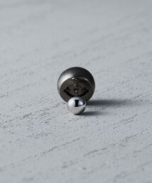 eden] K10 ペアシェイプ ルビー スタッド シングルピアス ARTIDA OUD