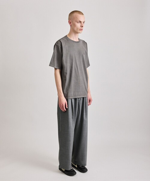 Saturdays NYC(サタデーズ ニューヨークシティ )の「Pigment Dyed/S Relax SS Tee(Tシャツ/カットソー・メンズ・グリーン/キナリ/チャコールグレー・S/M/L/XL)」の5枚目の写真