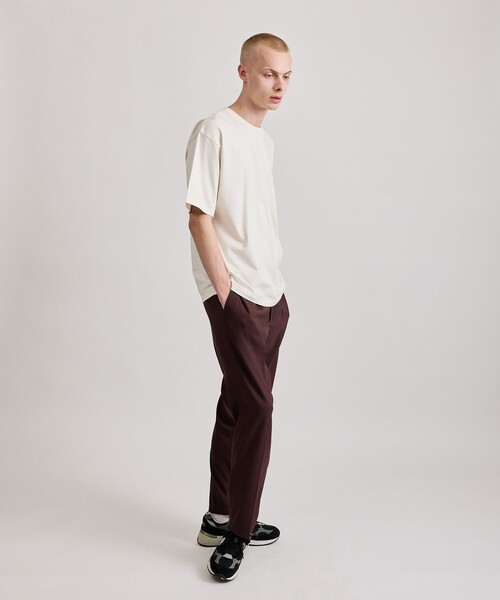 Saturdays NYC(サタデーズ ニューヨークシティ )の「Pigment Dyed/S Relax SS Tee(Tシャツ/カットソー・メンズ・グリーン/キナリ/チャコールグレー・S/M/L/XL)」の14枚目の写真