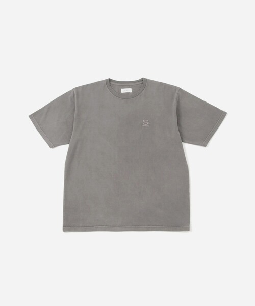 Saturdays NYC(サタデーズ ニューヨークシティ )の「Pigment Dyed/S Relax SS Tee(Tシャツ/カットソー・メンズ・グリーン/キナリ/チャコールグレー・S/M/L/XL)」の22枚目の写真
