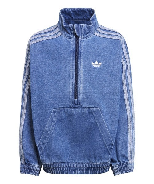 adidas(アディダス)の「adidas Originals DENIM SET(アディダス オリジナルス デニムセット)(セットアップ・キッズ・ネイビー系・100)」の3枚目の写真