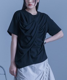 kOhAKU | 【機能素材】『冷感フロントドレープカットソー』(Tシャツ/カットソー)