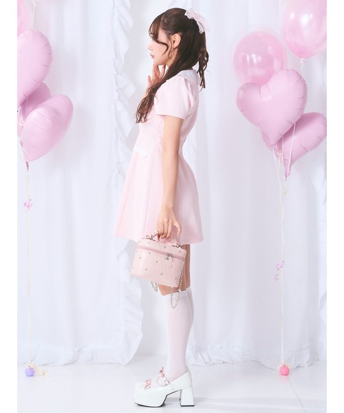 Me roir ハートバニティBAG【pink】 セール】ハートバニティBAG（ショルダーバッグ）｜Me roir（ミー