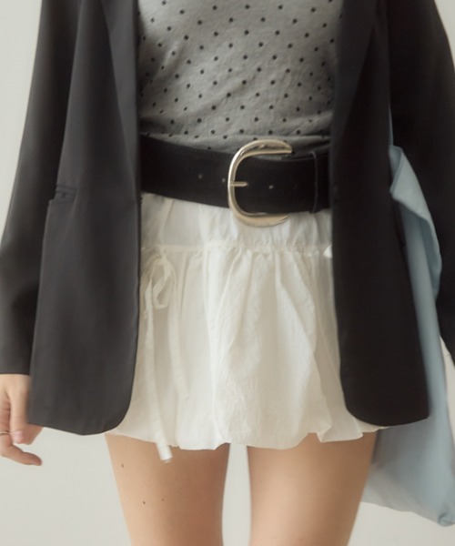 Birthday room（バースデイルーム）の「スエードライクワイドベルト/suede like belt（ベルト・レディース・ブラック/ブラウン・FREE）」の16枚目の写真