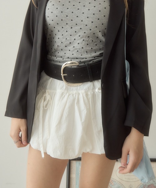 Birthday room（バースデイルーム）の「スエードライクワイドベルト/suede like belt（ベルト・レディース・ブラック/ブラウン・FREE）」の12枚目の写真