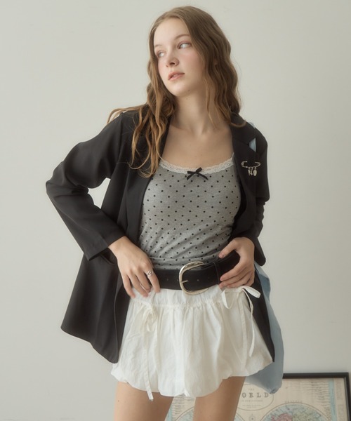 Birthday room（バースデイルーム）の「スエードライクワイドベルト/suede like belt（ベルト・レディース・ブラック/ブラウン・FREE）」の10枚目の写真