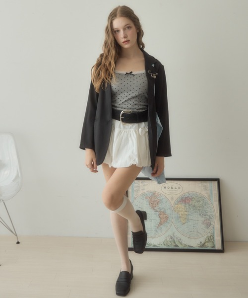 Birthday room（バースデイルーム）の「スエードライクワイドベルト/suede like belt（ベルト・レディース・ブラック/ブラウン・FREE）」の9枚目の写真