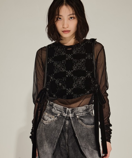 tanakadaisuke/タナカダイスケ】palace tiles quilted body