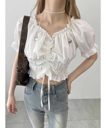 PHILLY | 【PHILLY】2WAYドロスト半袖ブラウス(シャツ/ブラウス)