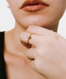 THE LIMELY（ザライムリー）の「デュードロップジルコニアリング（リング）」