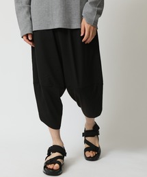 着る紫外線対策素材！サルエル ドライ ストレッチパンツ