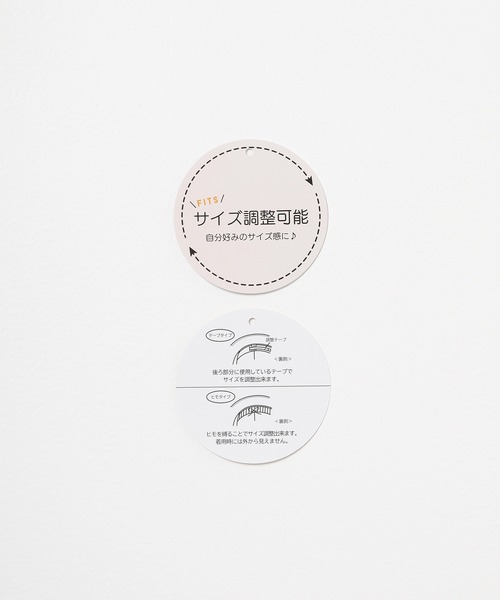 Honeys（ハニーズ）の「ハンチング帽（ハンチング/ベレー帽・レディース・ブラック系その他/ブラック・FREE）」の3枚目の写真