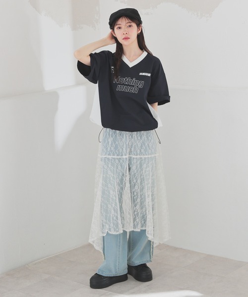 Honeys（ハニーズ）の「ハンチング帽（ハンチング/ベレー帽・レディース・ブラック系その他/ブラック・FREE）」の4枚目の写真