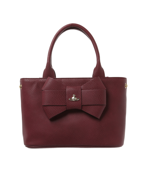 Vivienne Westwood（ヴィヴィアンウエストウッド）の「Hand Bag（ハンドバッグ・レディース・ブラック/タン/ボルドー/ローズ・FREE）」の3枚目の写真