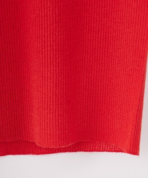 THE SHINZONE（ザ　シンゾーン）の「[THE SHINZONE/ザ シンゾーン] ミッドサマー ニットTシャツ（ニット/セーター・レディース・ブラック/レッド/キナリ・0）」の14枚目の写真