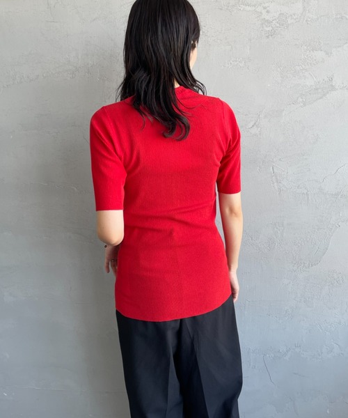 THE SHINZONE/ザ シンゾーン] ミッドサマー ニットTシャツ