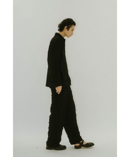 Knuth Marf（クヌースマーフ）の「fringe switching shirt(unisex