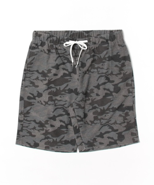 NYLAUS(ナイラス)の「ミニ裏毛 総柄 ショートパンツ(その他パンツ・メンズ・ブラック/グレー/ネイビー/チャコール・M/L/LL)」の7枚目の写真