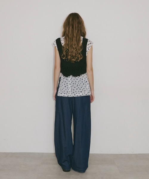 J1U by LA BELLE ETUDE(ジユウバイラベルエチュード)の「フラワーチュールワイドハイネックTOPS(Tシャツ/カットソー・レディース・その他・FREE)」の22枚目の写真