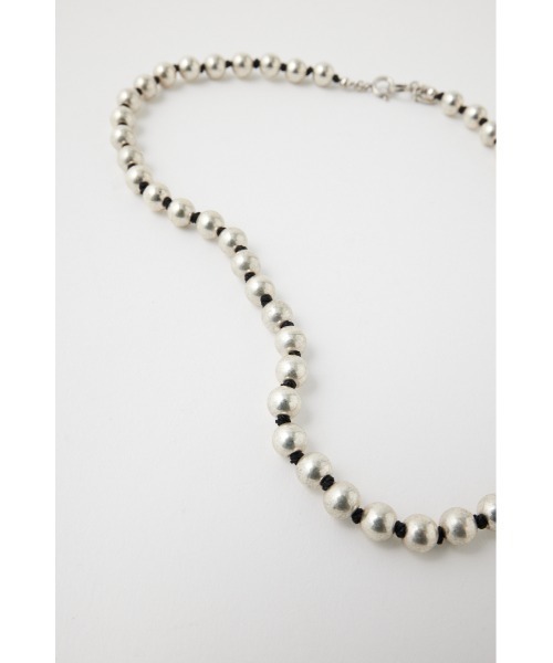 MOUSSY（マウジー）の「【EC・一部店舗限定】S BALL ネックレス（ネックレス・レディース・シルバー・FREE）」の4枚目の写真