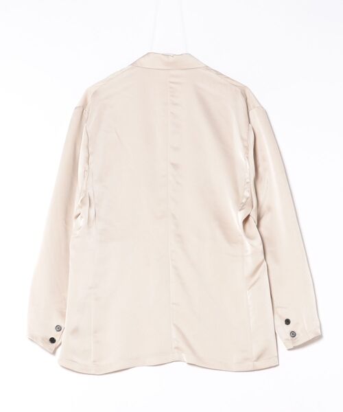 Knuth Marf（クヌースマーフ）の「【Knuth Marf】embroidered satin jacket サテンジャケット（テーラードジャケット・レディース・モスグリーン/ブラック/アイボリー・FREE）」の10枚目の写真