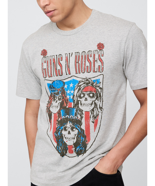 セール】○ガンズ・アンド・ローゼズ リラックス グラフィックTシャツ