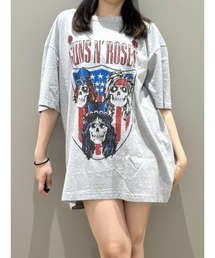 boohoo MAN★半袖 ガンズ・アンド・ローゼズ トップス Tシャツ GUNS N ROSES」に該当するTシャツ/カットソーファッション通販